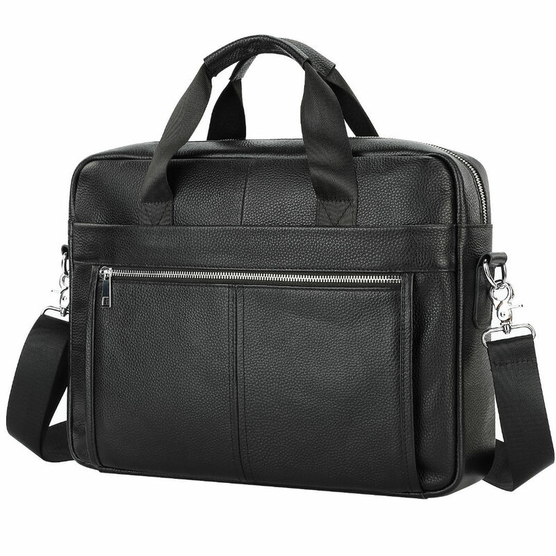 New Business Briefcase Men's Large Capacity Handheld Laptop Bag Men's Shoulder Commuter Bag Crossbody Bag