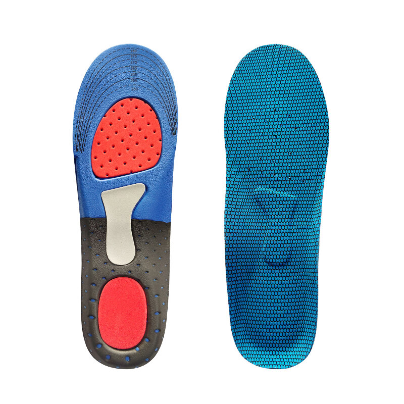 1 paio di solette ortopediche Arch Flatfoot Ease Pressure cuscino da corsa traspirante accessori per scarpe tagliabili