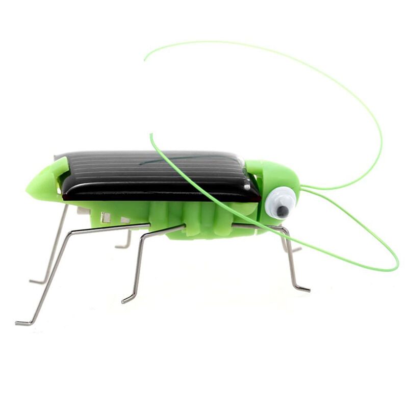 Robot listrik Mini, pemelihara serangga energi surya hadiah anak-anak