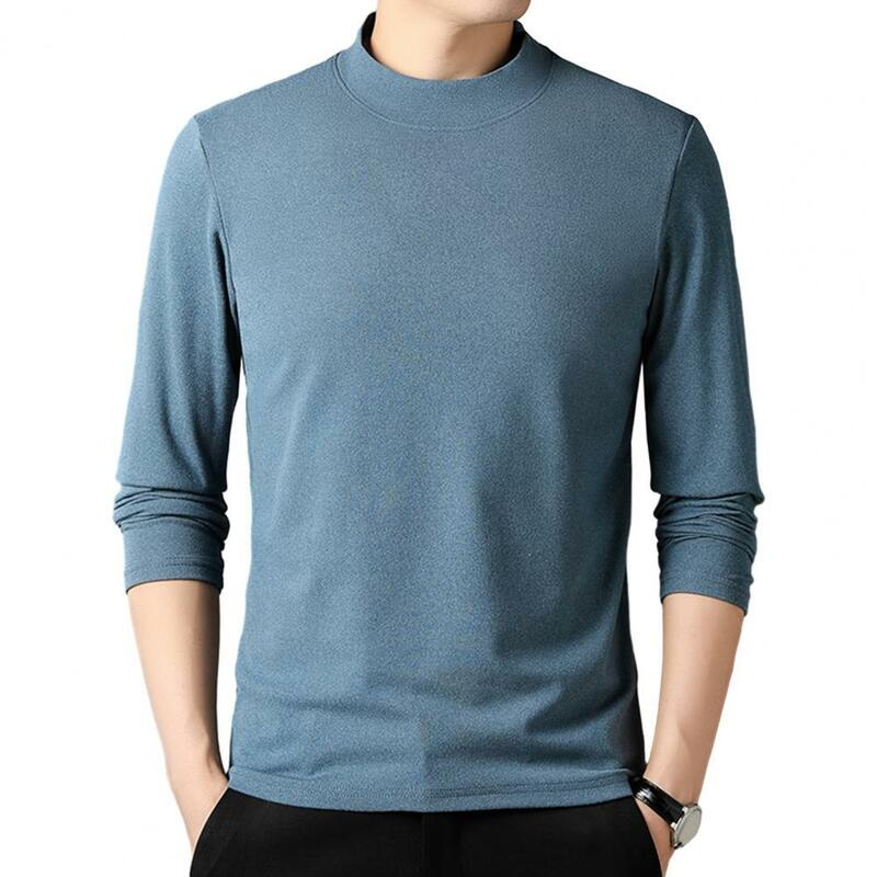 Herren Tops Basic Roll kragen pullover Slim Sweater stilvoll atmungsaktiv halten warm Langarm elegantes Top
