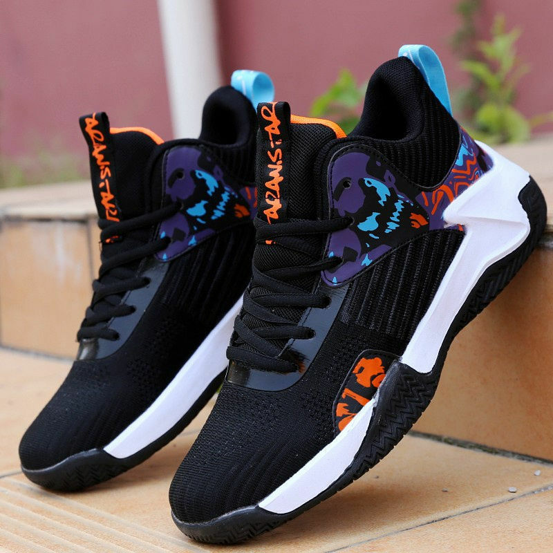 Sneakers Men Casual Shoes Sport Man Autumn New Durable Shock Absorbing Elastic Shoes Fashion Sport Running Shoes Basketball Shoe