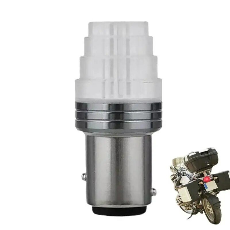 Bombilla estroboscópica de freno para motocicleta, luces traseras Led de repuesto, RGB, intermitente