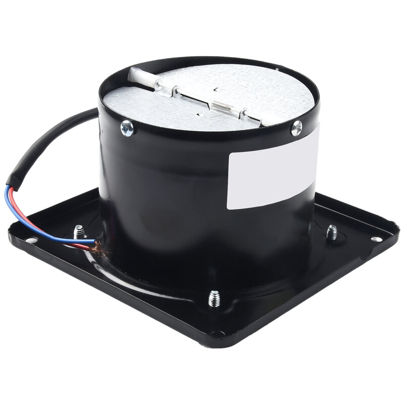 Ventilatore ventilatore aspiratore motore in rame nero facile da installare aspiratore di ventilazione industriale in acciaio inossidabile