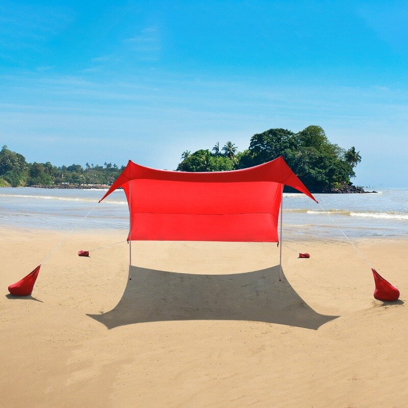 Lycra Travel Beach Tent para Sunshade, Camping ao ar livre e Pesca Canopy, Protetor solar e refrigeração, 2024