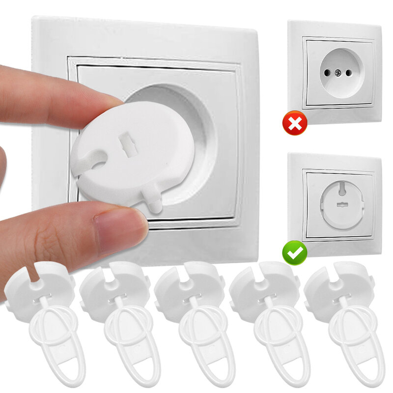 Key Socket Power Protective Cover Wholesale Power Switch Safety Protective Outlet Guard Locks Anti Electric Kids Safety Supplies