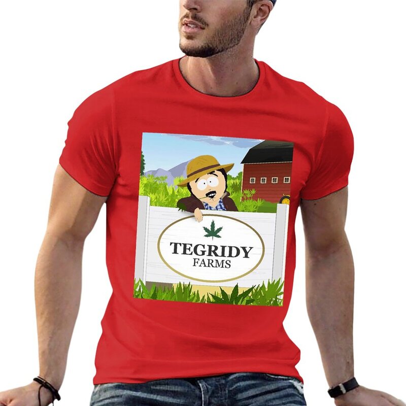 Camiseta clásica de manga corta para hombre, ropa vintage de campeón, A Tegridy Life, novedad
