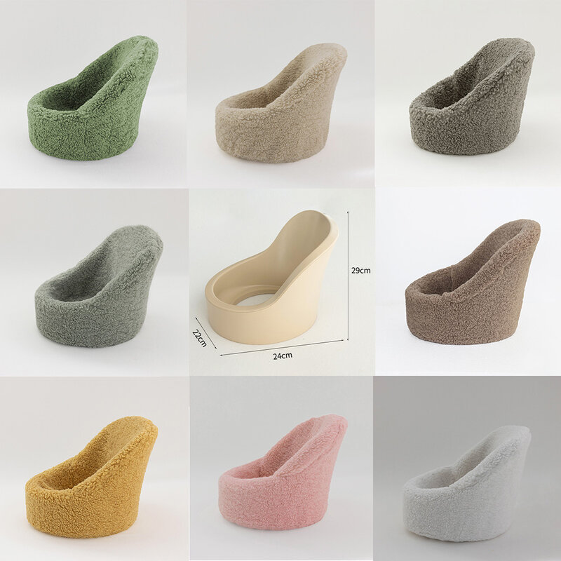 Photography for Newborns Baby Prop Posing Sofa Mini Round Chair Studio Baby Shooting props Auxiliary Accessories Photoshoot Idea