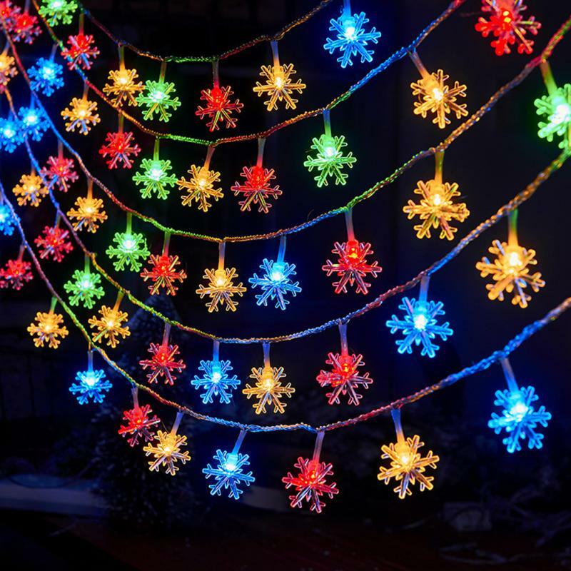 3m 20led Schneeflocke Lichterketten Schnee Fee Girlande Dekoration für Weihnachts baum Neujahr Zimmer Urlaub Hochzeits feier Lichter