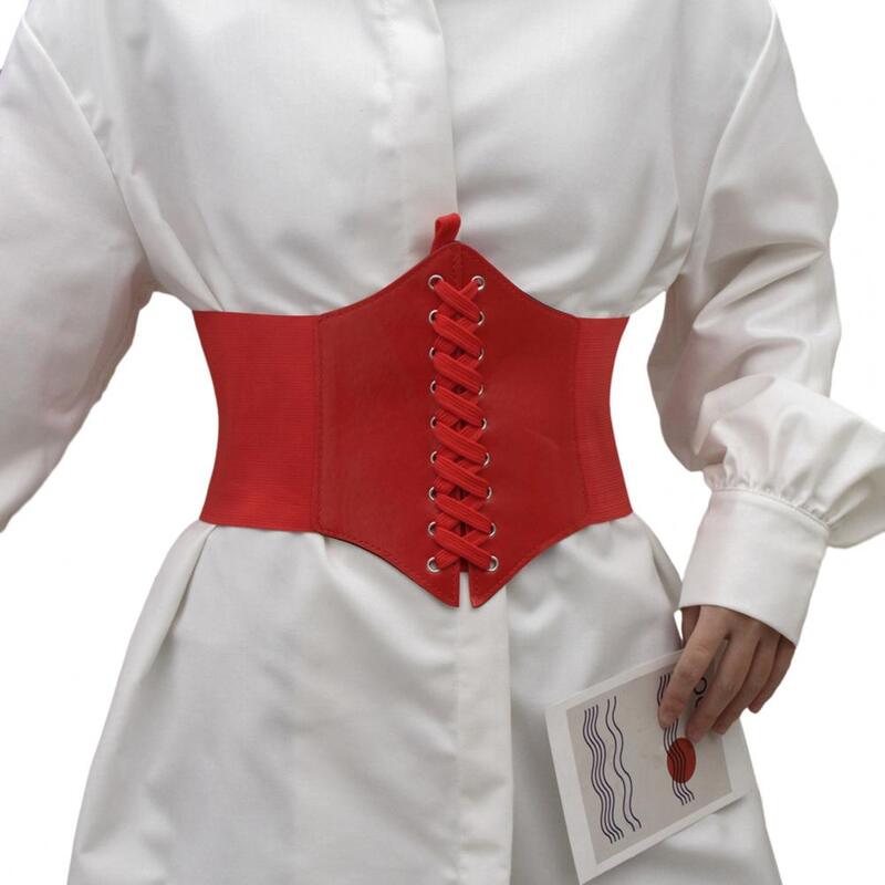 Женский корсет-рубашка, широкий пояс для самостоятельного завязывания, винтажный корсет для стройной талии, Женский корсет