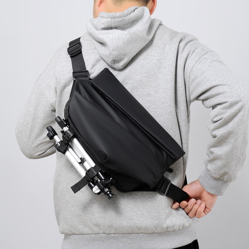 Männer der Funktionale Kamera Brust Tasche Wasserdichte Ipad Multifunktionale Umhängetasche männer Persönliche Schulter Tasche Stehen Messenger Tasche