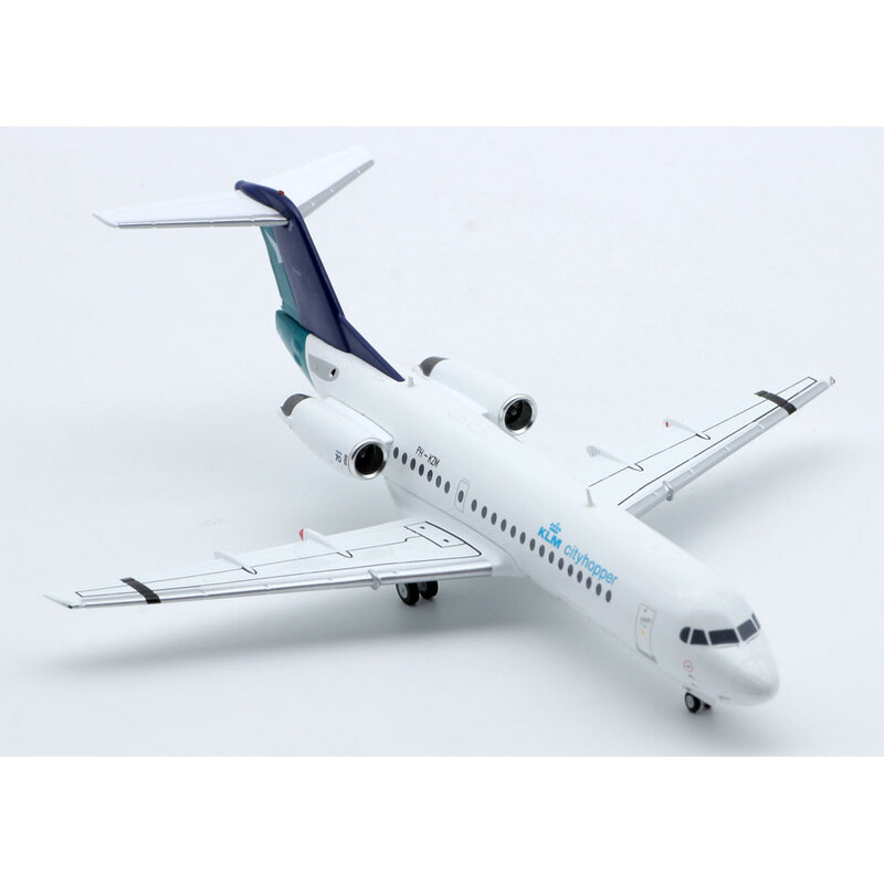 Ew2f70003 liga collectible avião presente jc asas 1:200 klm "silkair cor híbrida" fokker 70 diecast avião jet modelo PH-KZM