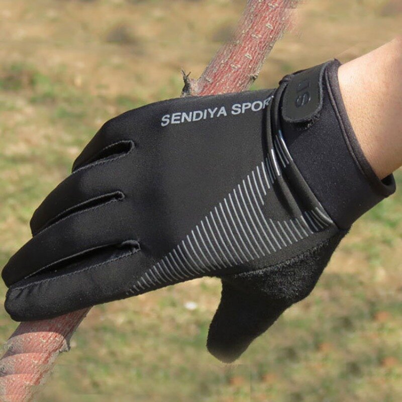 Мужские велосипедные перчатки с пальцами, мотоциклетные велосипедные перчатки с сенсорным экраном, велосипедные перчатки для горного велосипеда, тренировочные перчатки для спортзала, перчатки для рыбалки и активного отдыха