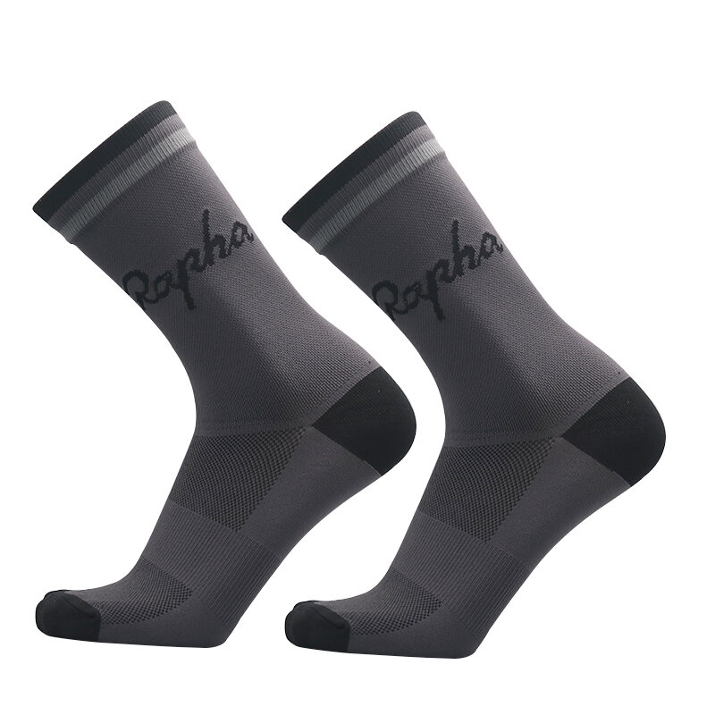 1 par de meias esportivas para homem, 1 par, prático, antiderrapante, absorvente de suor, respirável