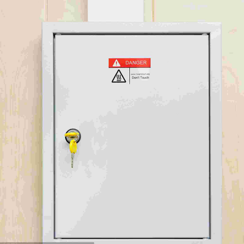 뜨거운 경고 스티커 접착 스티커, 열 표면을 만지면 위험 표지판