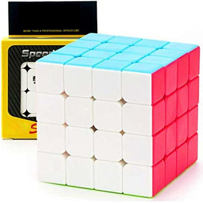 Magic cube QiYi Qiyuan S 4x4 Stickerless Bright Magic Cube MoFangGe MFG Qiyuan S Color 4 x4 Speed Cube Drop Shipping