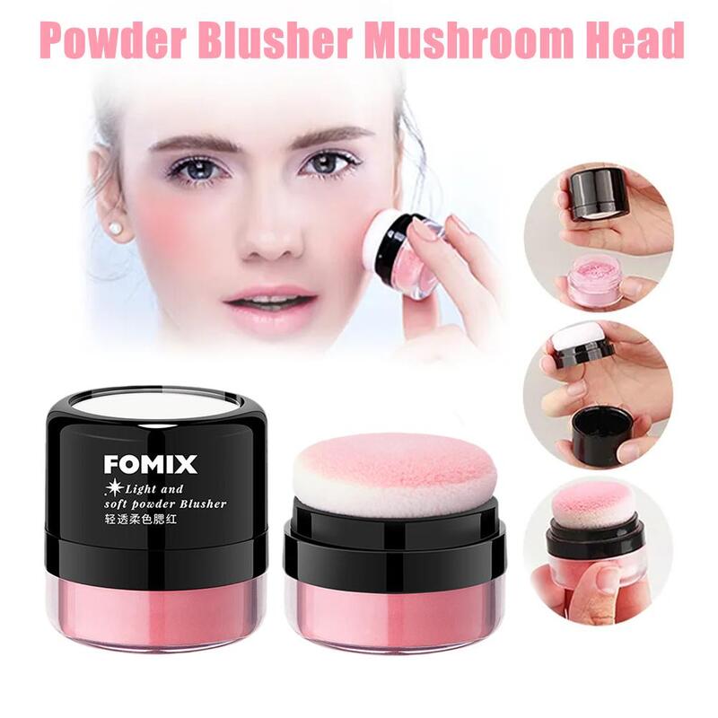 Mushroom Head Powder Blusher Air Cushion Blush High Cosmetics Brightening Soft Nourishing Face Powder Gloss Cheek Repair Bl K8F3