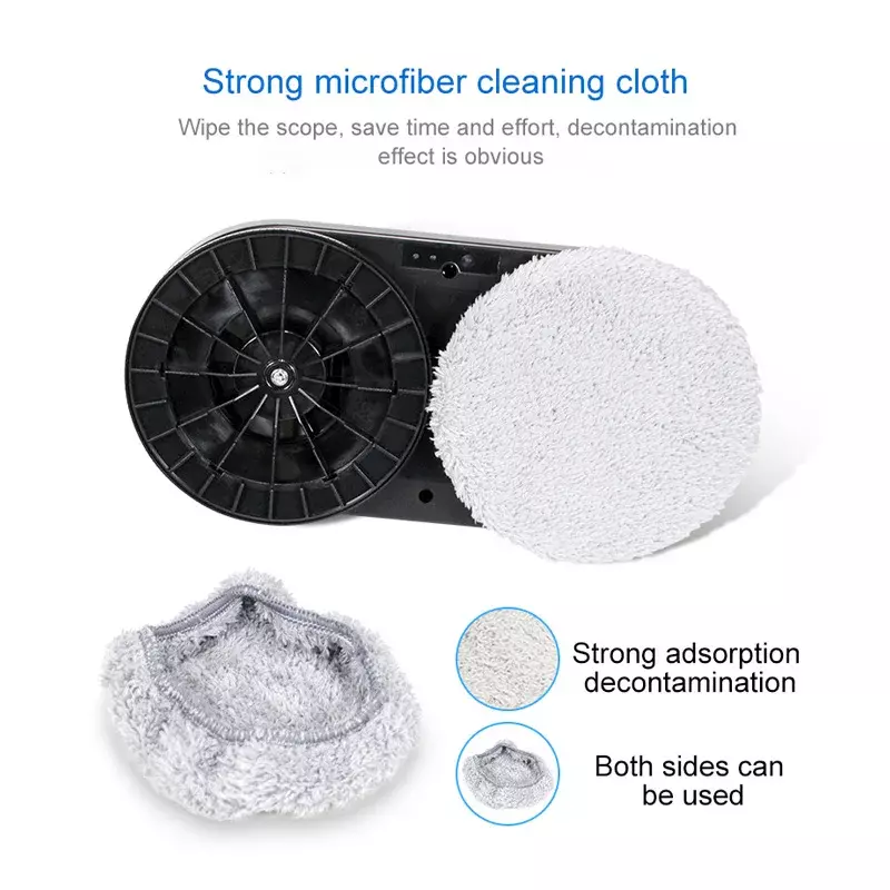 Cleaning Cloth For HAOYUNMA Vacuum cleaner Window Cleaning Robot 8 pairs