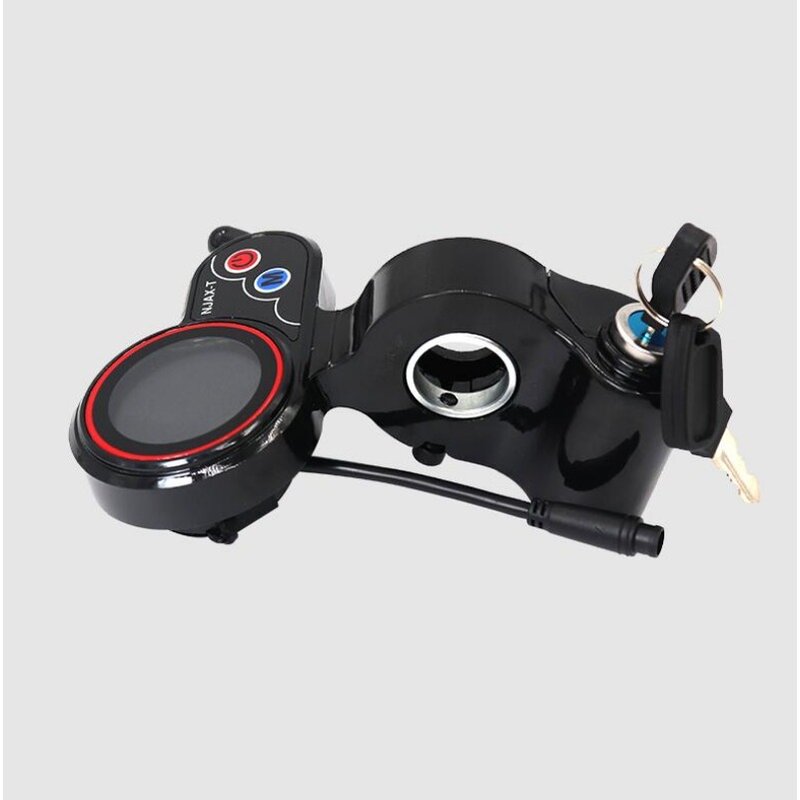 New NJAX LCD Acceleration Instrument for Electric Scooter E-Bike 36V / 48V Universal