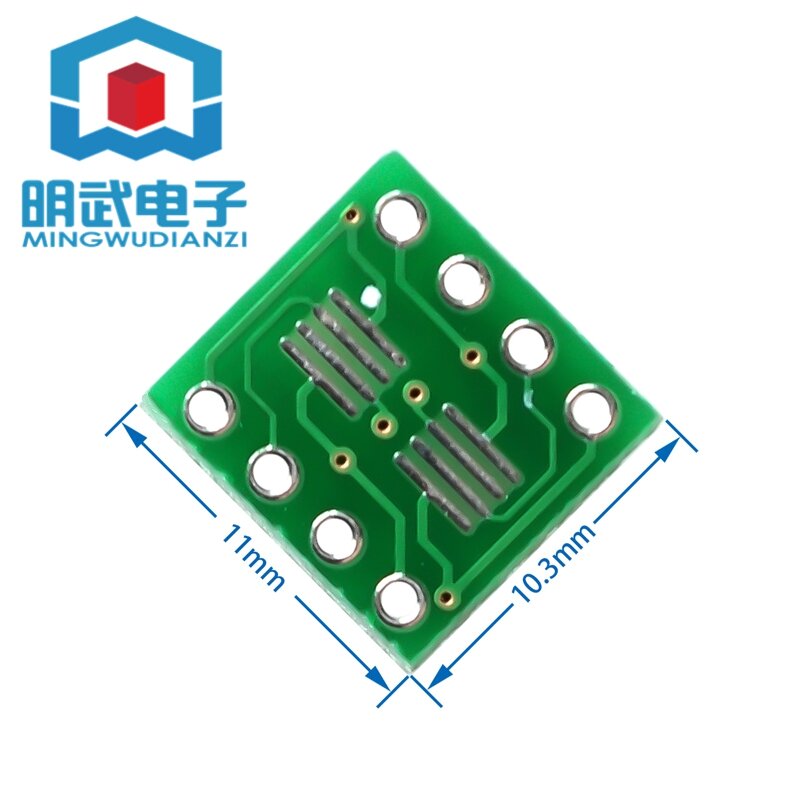 10PCS Lead-free So/msop/tssop/soic/sop8 To Dip8 Wide Body Narrow Body Adapter Board PCB 8pin