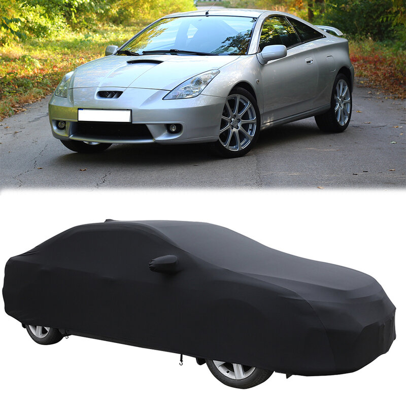 Black Full Car Indoor Cover Dust Scratch Proof Protection For TOYOTA  FT-86/TOYOTA  MR2/TOYOTA  Celica