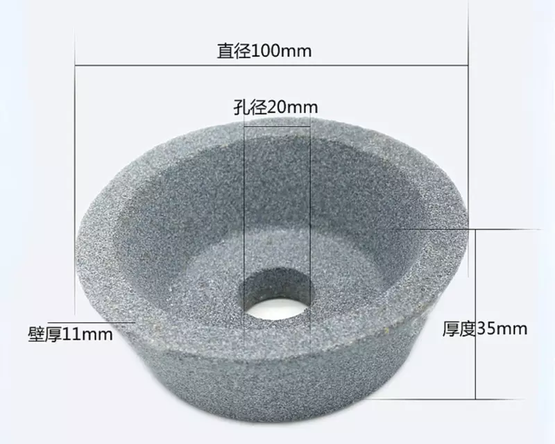 Bowl typ ściernica ceramiczna/szlifierki maszyny piasku koła