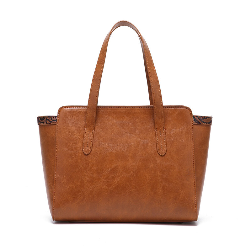 PG802-1 Top Handle Bag Shopping Tote Handbag Cowgirl Stylish Bags