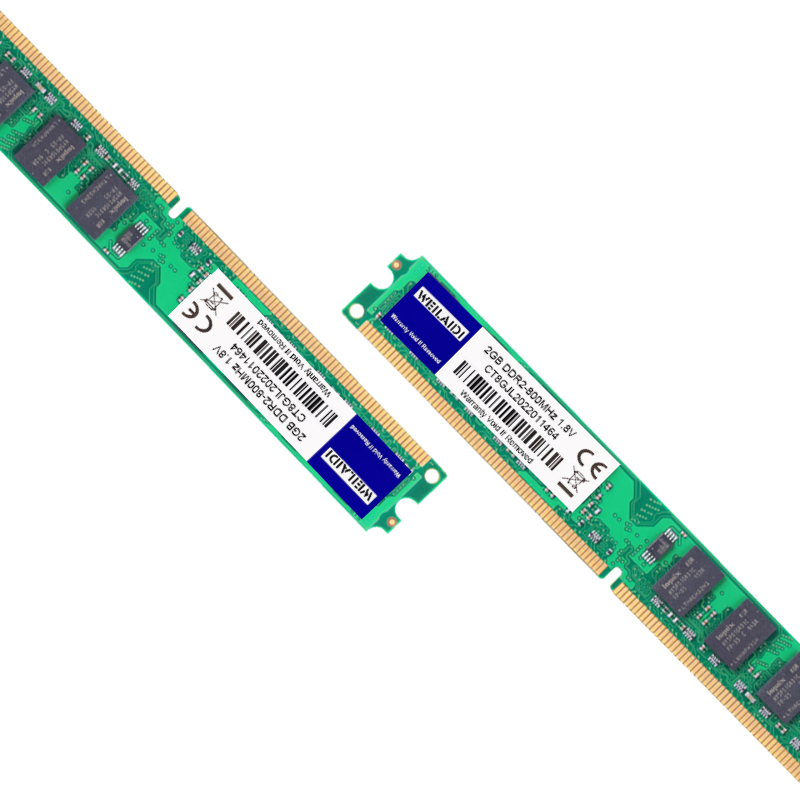 DDR2 2GB 667MHZ 800Mhz PC2-5300 PC-6400 PC Memoria RAM Module Máy Tính Để Bàn PC2 1.8V Tương Thích Với AMD Và Intel CL5 CL6