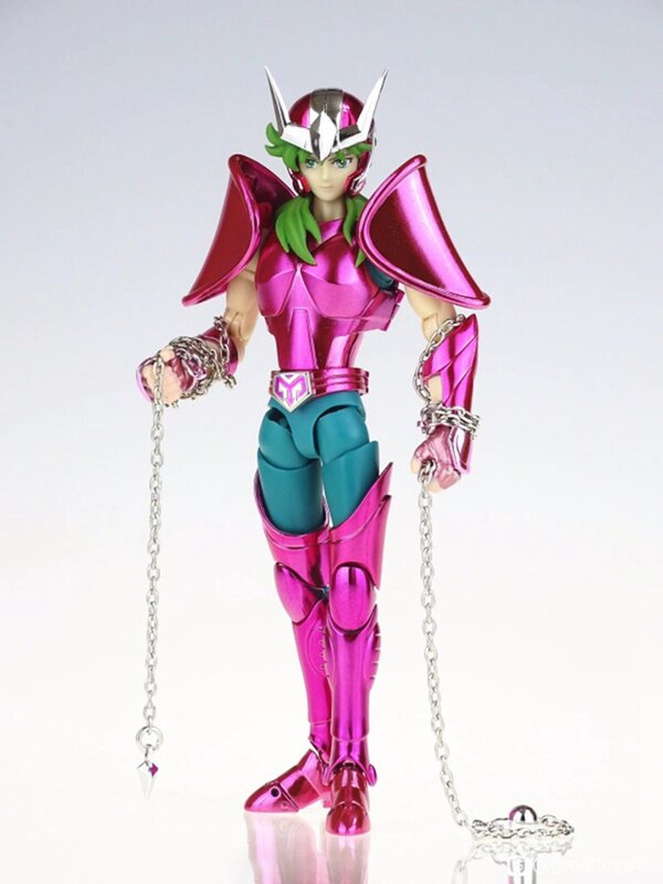 Figuras de acción de Saint Seiya, modelos coleccionables de 19cm, Myth Cloth EX Pegasus Dragon Shiryu Hyoga Cygnus Phoenix Ikki