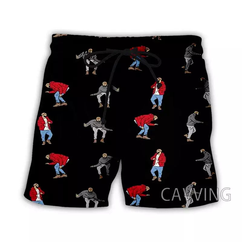 CAVVING-pantalones cortos de rapero con estampado 3D para mujer y hombre, ropa de calle informal de secado rápido, K01
