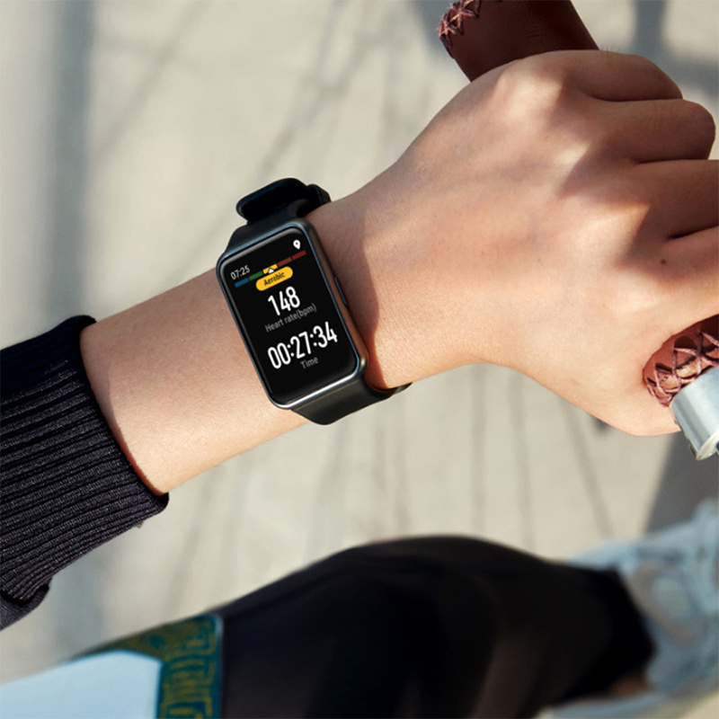 Silikon band für Huawei Watch Fit Armband Smartwatch Zubehör Ersatz Armband Armband Correa Huawei Uhr fit 1 Geschenk armband