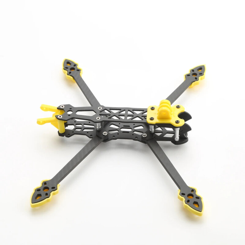 Freestyle Racing Drone com Braço Imprimir Peças para DIY FPV, 3K Fibra de Carbono Quadcopter Frame, Mark4, 8 ", 375mm, 5mm