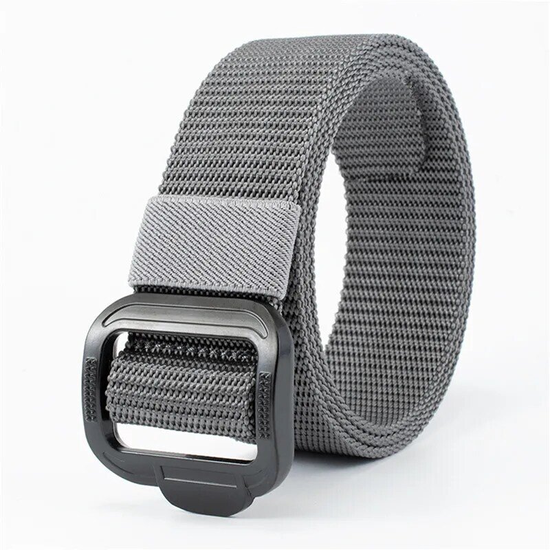 2023 New Outdoor Men Tactical Belt Nylon Alloy Buckle Smooth Breathable Military Canvas Pants Youth Student Belt luxury belt