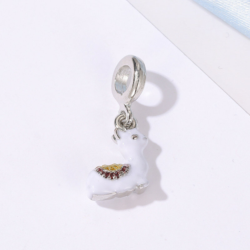 1 шт. новый милый кулон Альпака подходит для очаровательного браслета ожерелья аксессуары для женщин DIY Ювелирные изделия Подарки ﻿