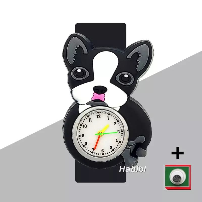 Fierce Tiger/Lion Animal reloj Digital para niños, juguetes para niños, pulsera de dibujos animados para niños, regalo de Navidad, reloj para estudiantes
