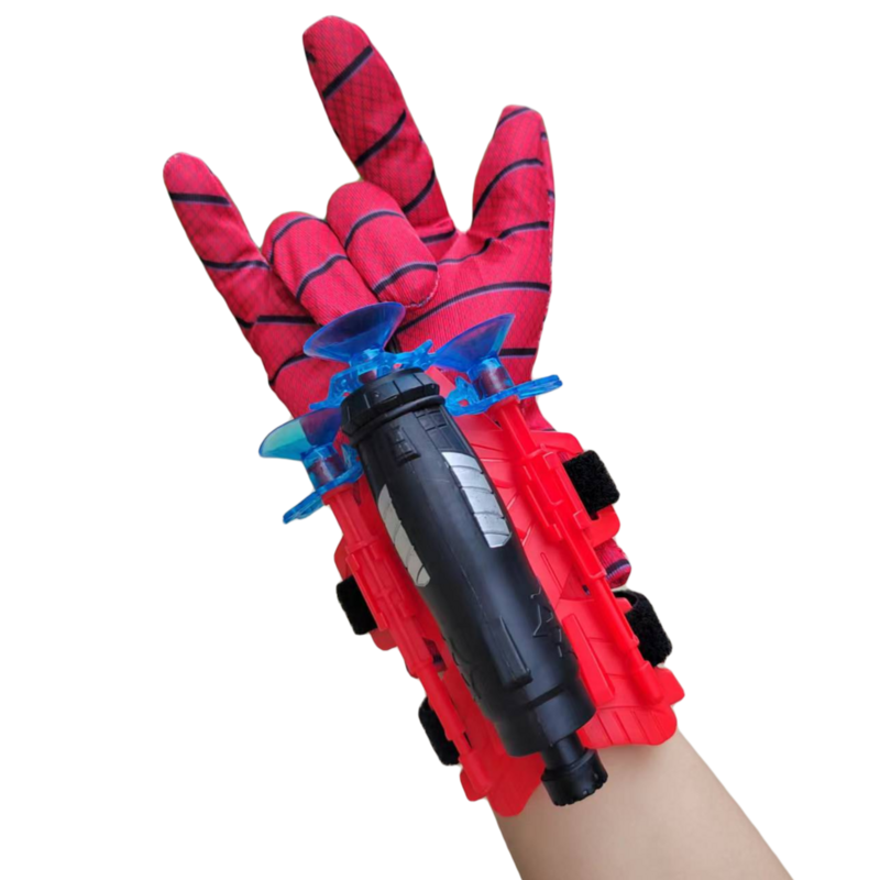 Nieuwe Spinzijde Launcher Soft Bullet Gun Toy Hero Spider Zijden Handschoen Schieten En Lanceren Pols Spinnenzijde, Nauwkeurigheid Van De Oefening