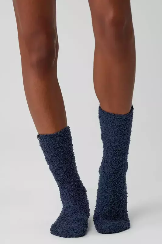 LO Yoga peluche lussureggiante calzino donna inverno caldo soffice addensare calzini da letto in pile da donna pavimento interno morbido elastico calzini in velluto corallo