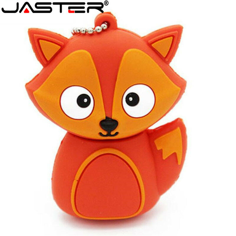 JASTER-Cute Cartoon USB Flash Drive, Pinguim Animal, Gato, Coruja, Memory Stick, Sapo, Presente Criativo, 8GB, 16GB, 32GB, 64GB