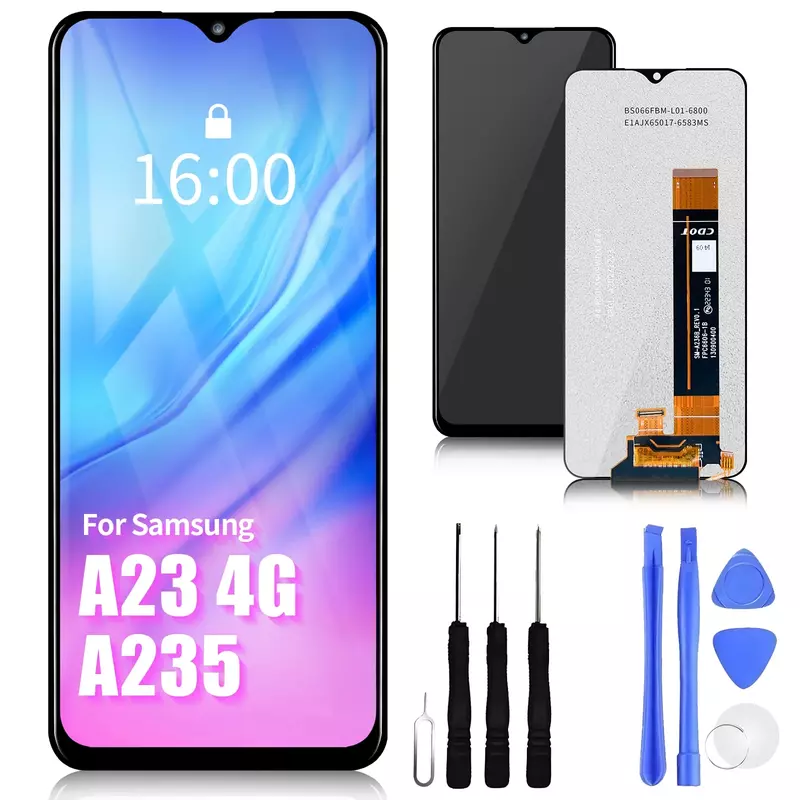 6.6 "Voor Samsung Galaxy A23 4G Lcd SM-A235F SM-A235M Display Touchscreen Digiziiter Telefoon Lcd-Scherm Vervanging Voor A23 4G Lcd