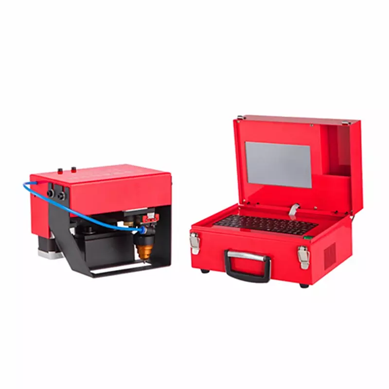 Machine pneumatique portative de marquage de plaque signalétique en métal, 100x20mm, 135x50mm, 140x40mm, portative, écran tactile