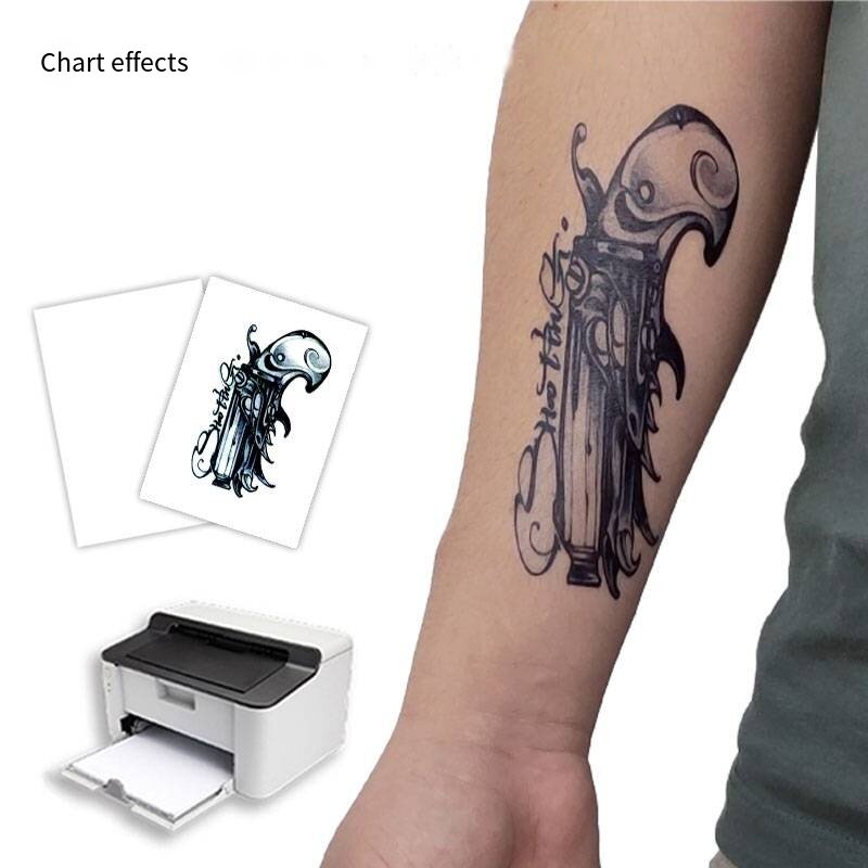 Laser Tattoo Aufkleber temporäre Tattoo Papier für Männer und Frauen Hände, Beine, Hals Tattoo Aufkleber, Body Painting Einweg