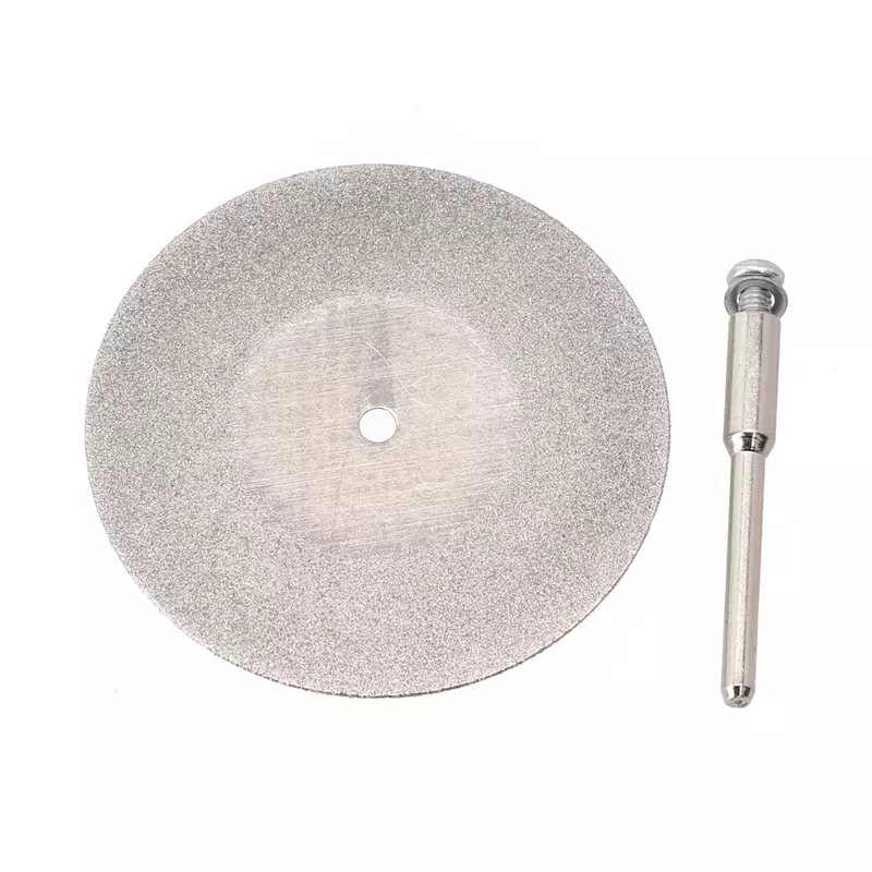 Lâmina de roda de corte para disco de moagem, ferramenta rotativa, acessórios para gema, jade metal, diamante, prata, 40mm, 50mm, 60mm, 2pcs