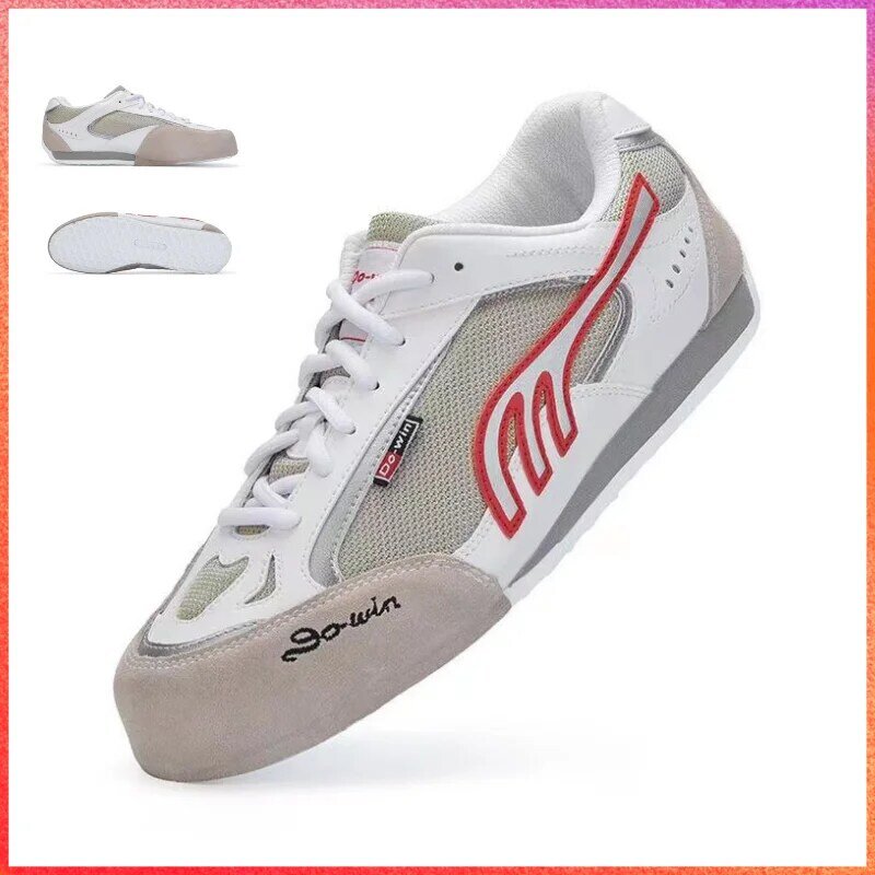 Pro Do-win-Sapatos de esgrima profissionais para crianças e adultos, tênis anti-escorregadio, leve, couro genuíno, competição