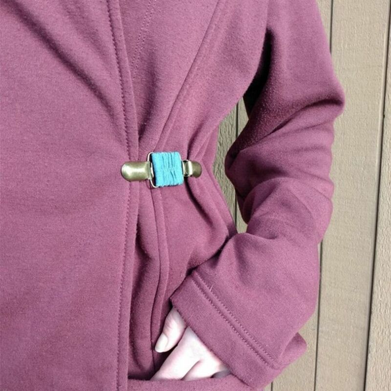 Women’ Dress Cinch Clips Set Elastic Clothes Clip To Tighten Dress Cardigan Collar Clips Shirt Clips Back Cinch for Women Kids