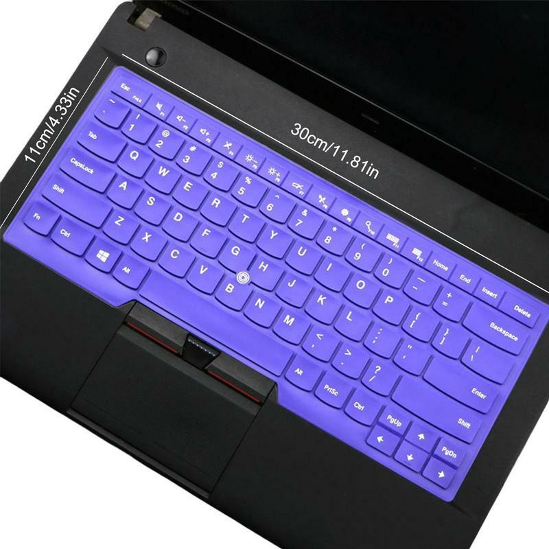 Pelindung Penutup Keyboard Pelindung Keyboard dengan Silika Gel Tahan Debu dan Tahan Air untuk Laptop Lenovo Think-Pad E495 T480