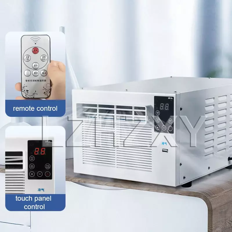 Portatile Mobile aria condizionata deumidificazione Desktop Mini macchina di raffreddamento e riscaldamento installazione gratuita con telecomando