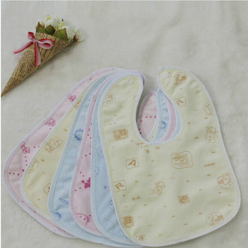 Losowe style Baby Animal wodoodporne śliniaki noworodek niemowlę ślina kreskówkowy ręcznik dla dziecka