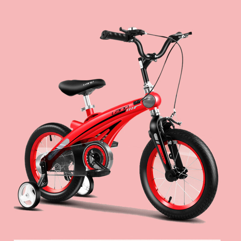 دراجة أطفال جديدة فرامل قرصية مزدوجة للأطفال دراجة ثلاثية العجلات 12 بوصة 14 بوصة 16 بوصة دراجة رياضية للأطفال في الهواء الطلق