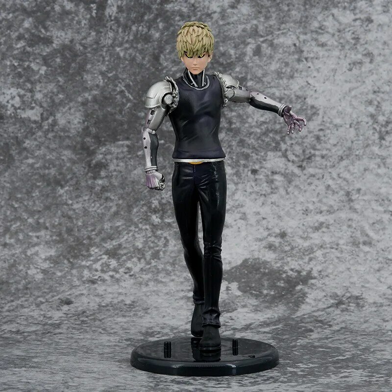 20cm ONE PUNCH MAN Genos Anime Figure Action Figure Figurine Collection Model Doll Toys Gift