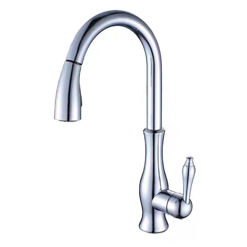 WEPICK Smart Touch Kitchen Faucet Three Function Pull Dow Sprayer Hot Cold Mixer Tap Brushed Gold Touch Pull Out Kitchen Faucet