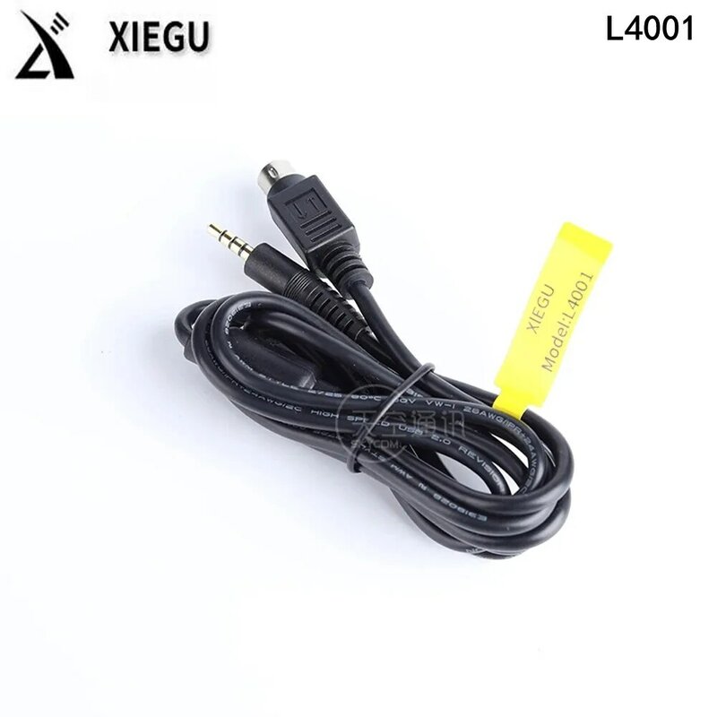 Xiegu g90 x6100 walkie talkie zubehör lautsprecher mikrofon usb prorg armming kabel halter tasche für g90s xpa125b x5105 x6100 & g90